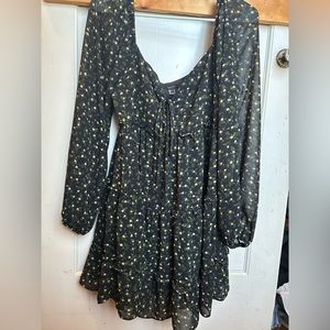 Floral babydoll dress